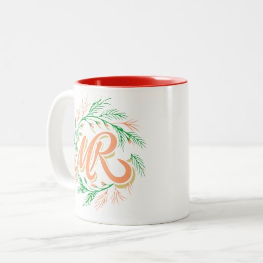 Tasse 2 Couleurs fêtes M. (Devant gauche)