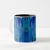 Tasse 2 Couleurs feu bleu (Devant gauche)