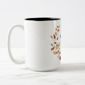 Tasse 2 Couleurs Feuillage d'automne d'Halloween (Gauche)