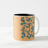 Tasse 2 Couleurs Feuille (Devant droit)