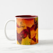 Tasse 2 Couleurs Feuille d'automne (Gauche)