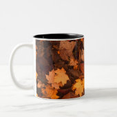 Tasse 2 Couleurs Feuille de chute (Gauche)