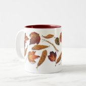 Tasse 2 Couleurs Feuille de wetand de la Floride (Devant gauche)