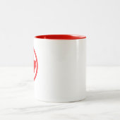 Tasse 2 Couleurs Feuille d'érable du Canada (Centre)