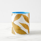 Tasse 2 Couleurs Feuille d'or (Centre)