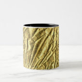 Tasse 2 Couleurs Feuille d'or brillante (Centre)