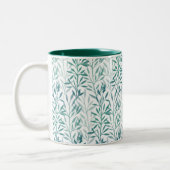 Tasse 2 Couleurs Feuilles et succursales transparents (Gauche)