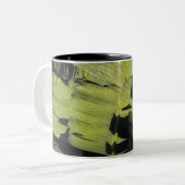 Tasse 2 Couleurs Feuilles tropicaux (Devant gauche)