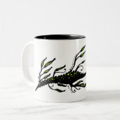 Tasse 2 Couleurs Feuillu (Devant gauche)