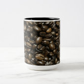 Tasse 2 Couleurs Fèves de café (Centre)