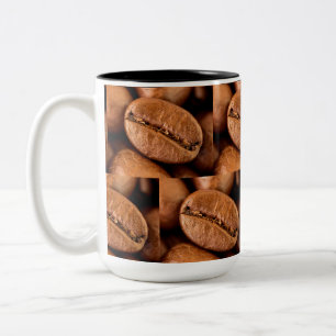 Tasse 2 Couleurs Fèves de café magiques