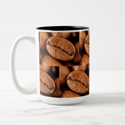 Tasse 2 Couleurs Fèves de café magiques (Gauche)