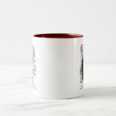 Tasse 2 Couleurs Fezziwig (avec le texte) (Centre)