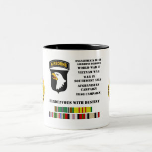 Tasse 2 Couleurs Fiançailles de la 101st Division Aéroportée