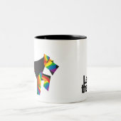 TASSE 2 COULEURS FIER (Centre)