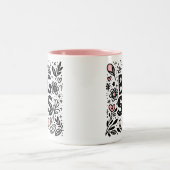 Tasse 2 Couleurs Fier Big Sis - Fête Florale (Centre)