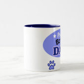 Tasse 2 Couleurs Fier Borzoi Papa (Centre)