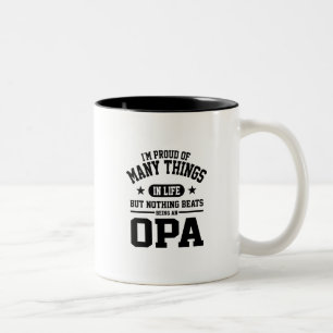 Tasse 2 Couleurs Fier d'être Opa