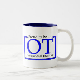 Tasse 2 Couleurs Fier d'être un OT