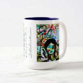 Tasse 2 Couleurs Fier d'être un Scholastican (Devant droit)