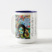 Tasse 2 Couleurs Fier d'être un Scholastican (Devant gauche)