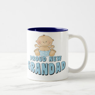 Tasse 2 Couleurs FIER NOUVEAU Grand-Père Garçon