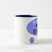 Tasse 2 Couleurs Fier papa Carlin (Centre)