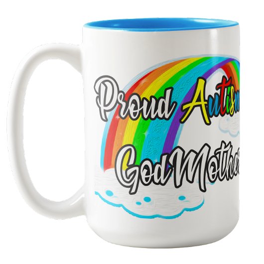 Tasse 2 Couleurs Fière autisme Godmère