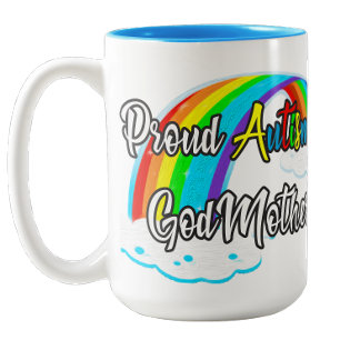 Tasse 2 Couleurs Fière grand-mère autisme résout des énigmes