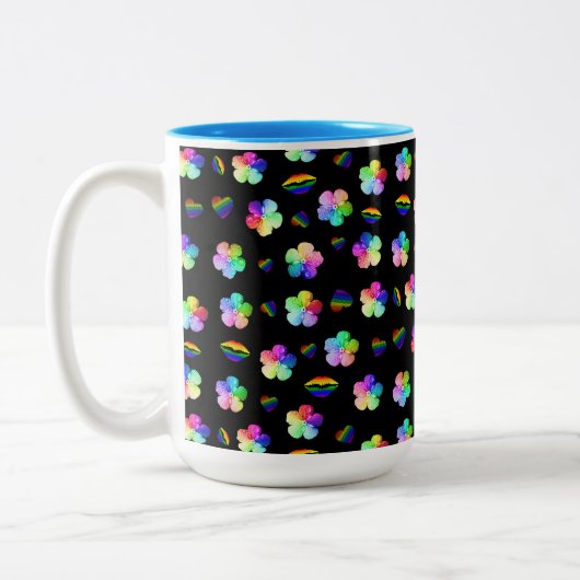 Tasse 2 Couleurs Fierté (Gauche)