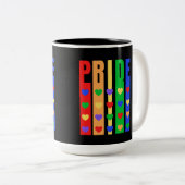 Tasse 2 Couleurs Fierté (Devant droit)