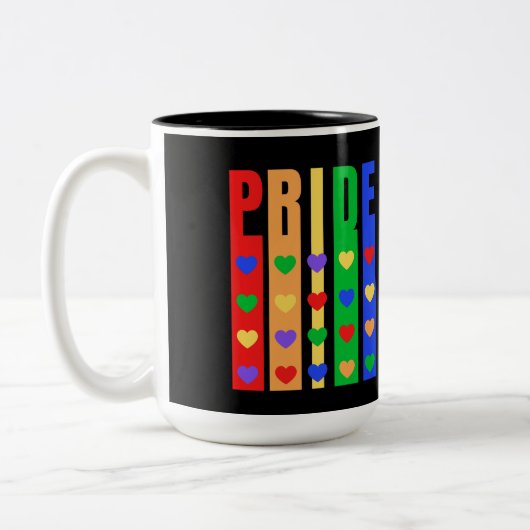 Tasse 2 Couleurs Fierté (Gauche)