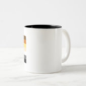 Tasse 2 Couleurs Fierté de l'ours (Devant droit)