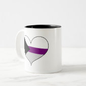 Tasse 2 Couleurs Fierté désisexuelle (Devant gauche)