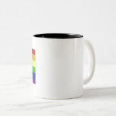 Tasse 2 Couleurs Fierté LGBTQ+ (Devant droit)