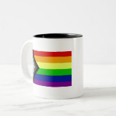 Tasse 2 Couleurs Fierté LGBTQ+ (Devant gauche)