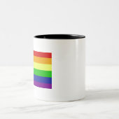 Tasse 2 Couleurs Fierté LGBTQ+ (Centre)