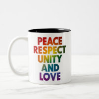 Fierté Paix Respect Unité Et Amour 