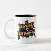 Tasse 2 Couleurs Fierté & Puissance LGBTQ (Gauche)