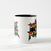 Tasse 2 Couleurs Fierté & Puissance LGBTQ (Centre)