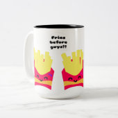Tasse 2 Couleurs Fies Devant Les Garçons ! (Devant gauche)