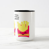 Tasse 2 Couleurs Fies Devant Les Garçons ! (Centre)