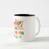 Tasse 2 Couleurs Fiesta Cinco de Mayo (Devant droit)