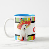 Tasse 2 Couleurs Fiesta Dogo Argentino (Gauche)