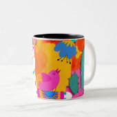 Tasse 2 Couleurs Fiesta Llama (Devant droit)