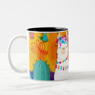 Tasse 2 Couleurs Fiesta Llama