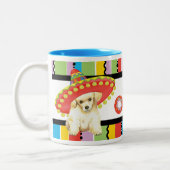 Tasse 2 Couleurs Fiesta Toy Poodle (Gauche)