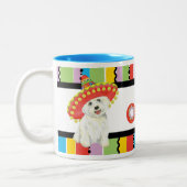 Tasse 2 Couleurs Fiesta Westie (Gauche)