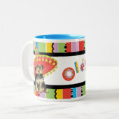 Tasse 2 Couleurs Fiesta Yorkie (Devant gauche)
