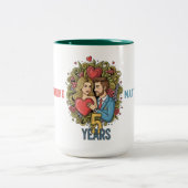 Tasse 2 Couleurs Fifth Year Anniversary (Centre)